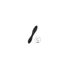 Gode en verre noir haute qualité Dazzling Crystal 1 Satisfyer 